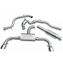 Cobrasport Volkswagen Golf GTI Mk7 (12-17) Turbo Back System (De-Cat & Non-Resonated) TP34