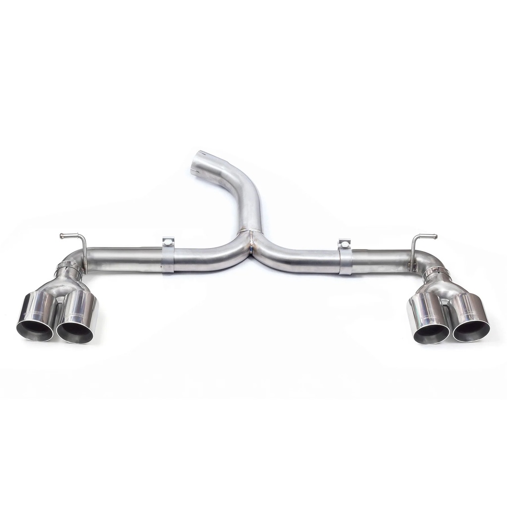 Cobrasport Volkswagen Golf GTI Mk7 (12-17) Quad Exit Rear Axle-Back - Backbox Delete