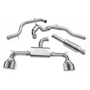 Cobrasport Volkswagen Golf GTI Mk7 (12-17) Quad Exit Turbo Back System (Sports Cat & Resonated)