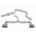 Cobrasport Volkswagen Golf GTI Mk7 (12-17) Venom - Quad Exit Cat Back - Resonated - Backbox Delete YTP09LR