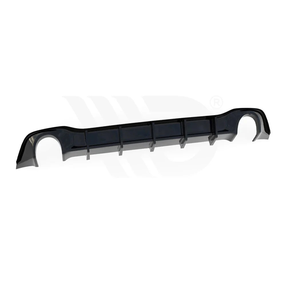 Cobrasport Volkswagen Golf R-Line Mk8 1.5 TSI Dual Exit Rear Panel Diffuser by Rieger (Item excluded from distributor discounts)