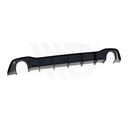 Cobrasport Volkswagen Golf R-Line Mk8 1.5 TSI Dual Exit Rear Panel Diffuser by Rieger (Item excluded from distributor discounts)