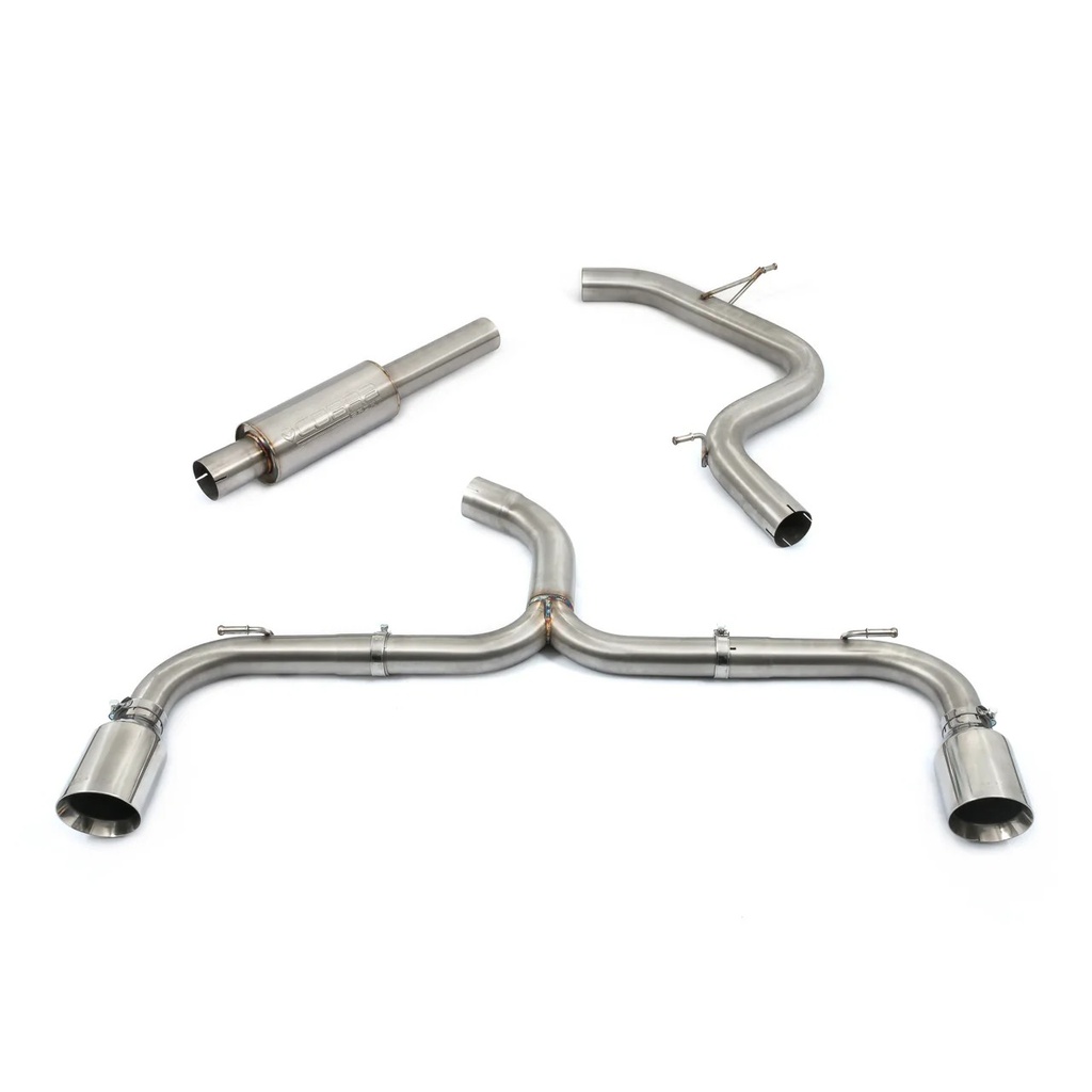 Cobrasport Volkswagen Golf GTI MK8 (19>) GPF Back Box Delete System (Resonated)