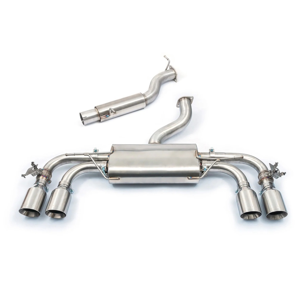 Cobrasport Volkswagen Golf R MK8 (20>) GPF Back System - Resonated - Non Valved TP80