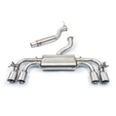 Cobrasport Volkswagen Golf R MK8 (20>) GPF Back System - Non-Resonated - Non Valved TP80