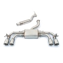 Cobrasport Volkswagen Golf R MK8 (20>) Race GPF Back System - Resonated - Non Valved TP89