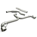 Cobrasport Volkswagen Scirocco R 2.0 TSI (09 - 18) - Cat Back System (Venom) TP38-BLK