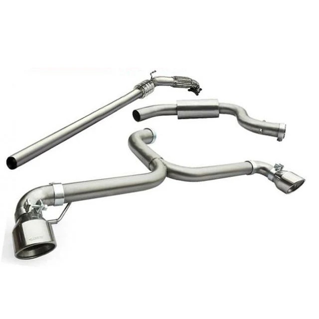 Cobrasport Volkswagen Scirocco R 2.0 TSI (09 - 18) - Turbo Back System (De-Cat) - Venom System TP34