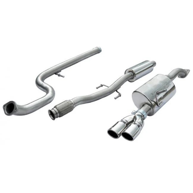 CobraSport Peugeot 208 GTI Resonated Cat-back Polished YTP18 Tips