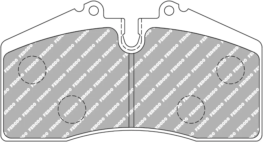 Ferodo DS Performance Brake Pads Stoptech ST40 Caliper