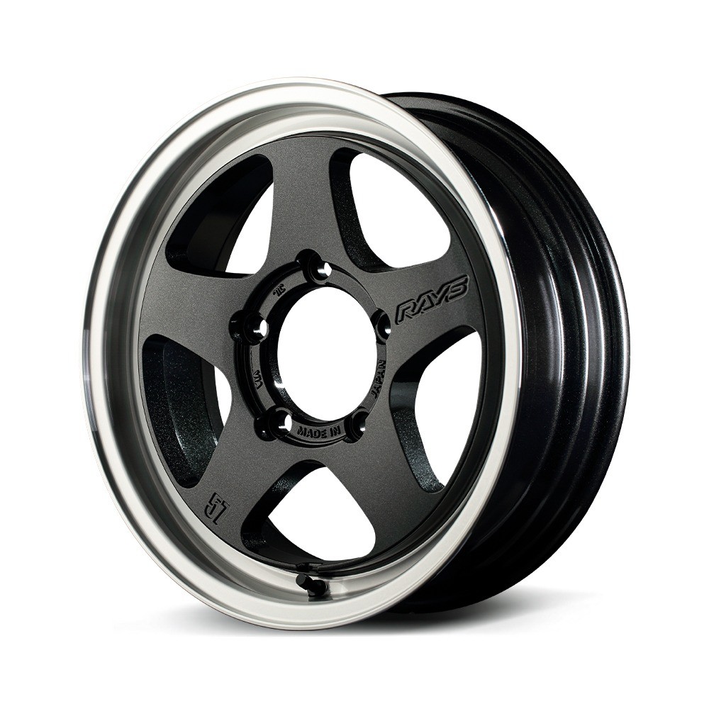 Gram Lights  57FR-X 1655 0 5-139.7/108 6AZ - Glass Black/Rim DC