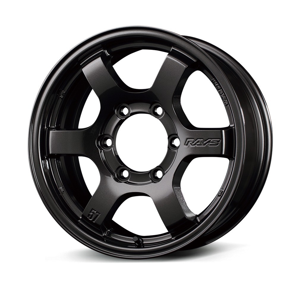 Gram Lights  57DR-X 1680 0 6-139 AXZ - Super Dark Gunmetal