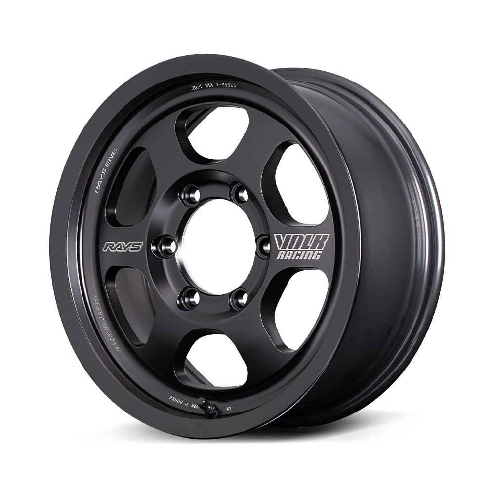 RAYS TE37XT BLACK SHADOW LTD 1660 F1 -5 5X139.7 PH - Matte Translucent Black