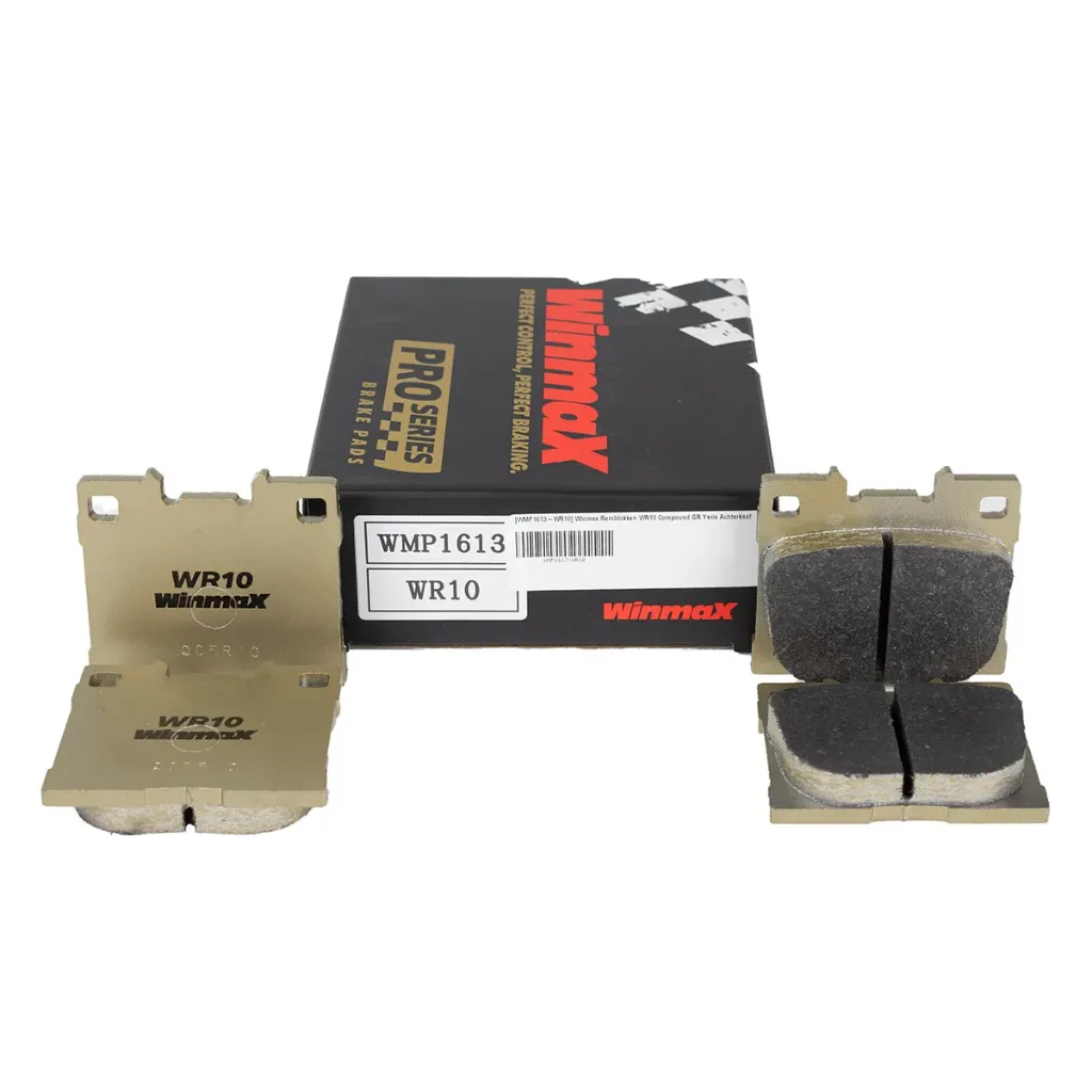 [WMP1613-WR10] Winmax Remblokken WR10 Compound GR Yaris Achterkant