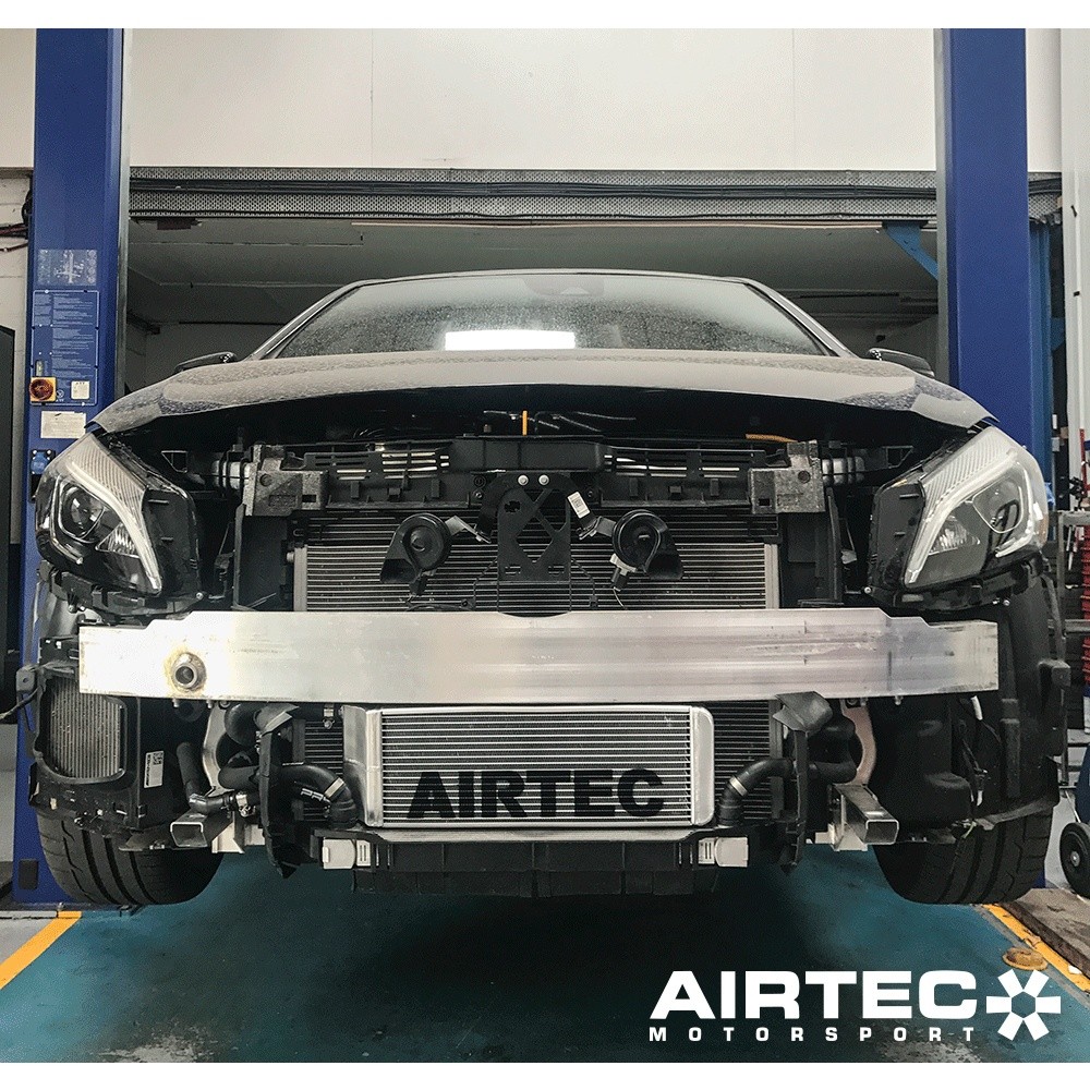 [AIR-412061] AIRTEC Chargecooler Upgrade for Mercedes A45 AMG - ATINTMB02 (Blue AIRTEC Logo)