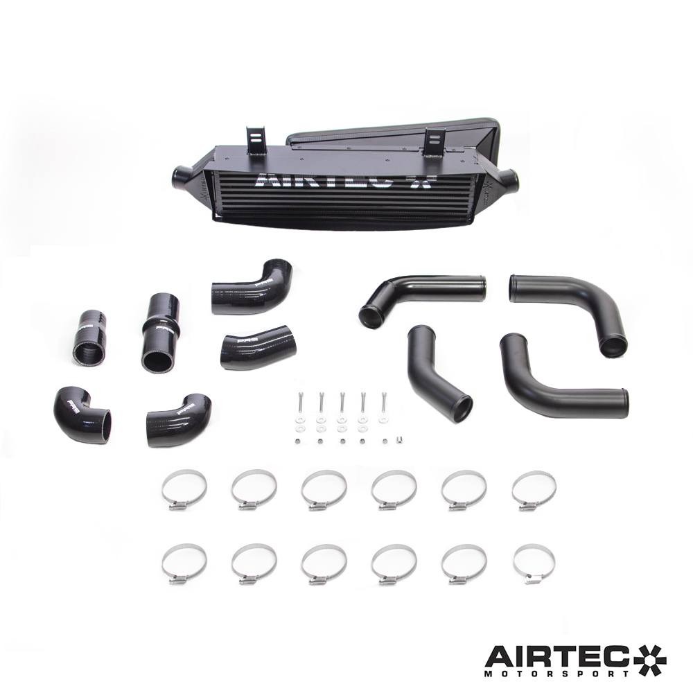 [AIR-413550] AIRTEC Intercooler Upgrade for Renault Clio RS - ATINTREN5 (Blue AIRTEC Logo, Gloss Black)