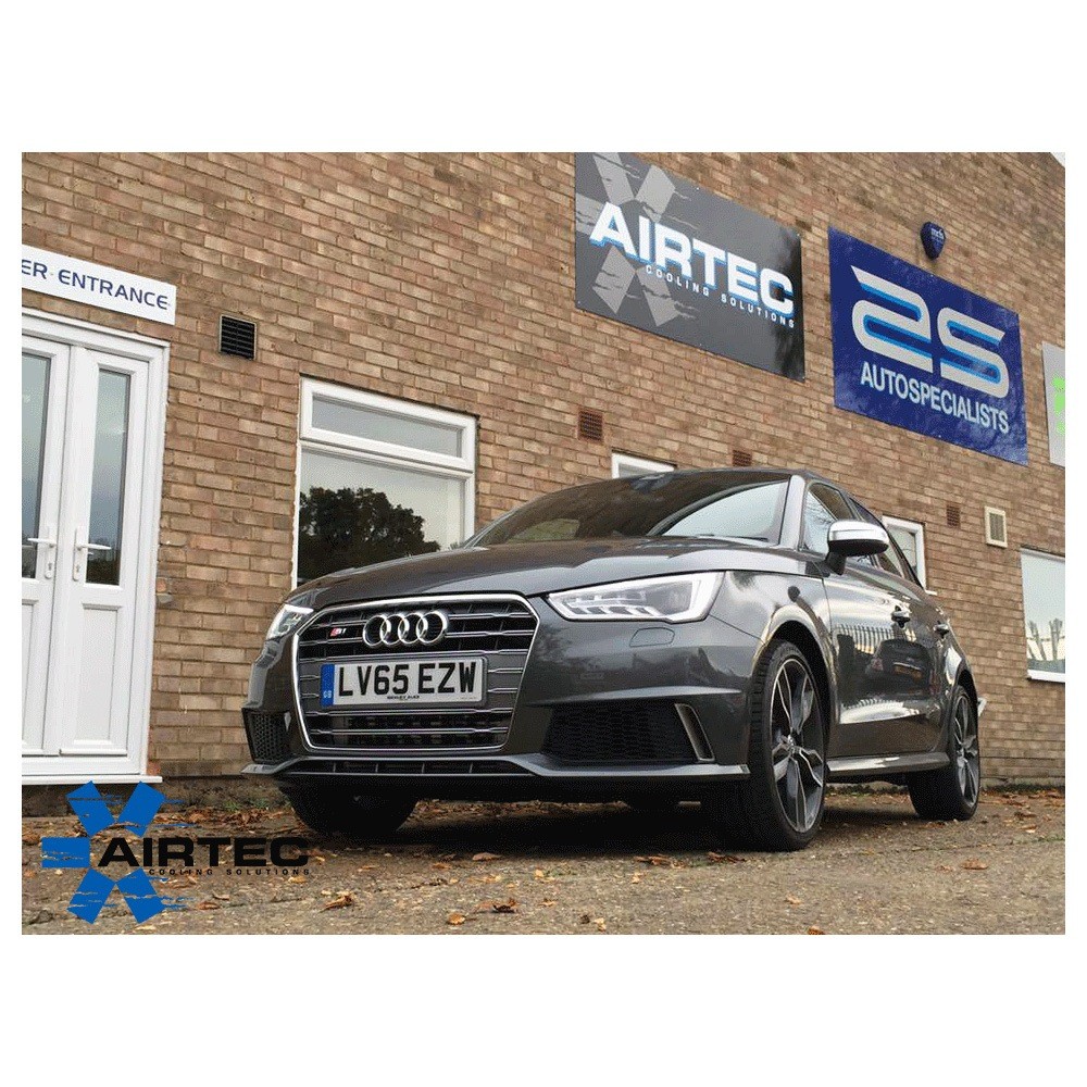 [AIR-416514] AIRTEC Intercooler Upgrade for Audi Sport S1 - ATINTVAG15 (Blue AIRTEC Logo)