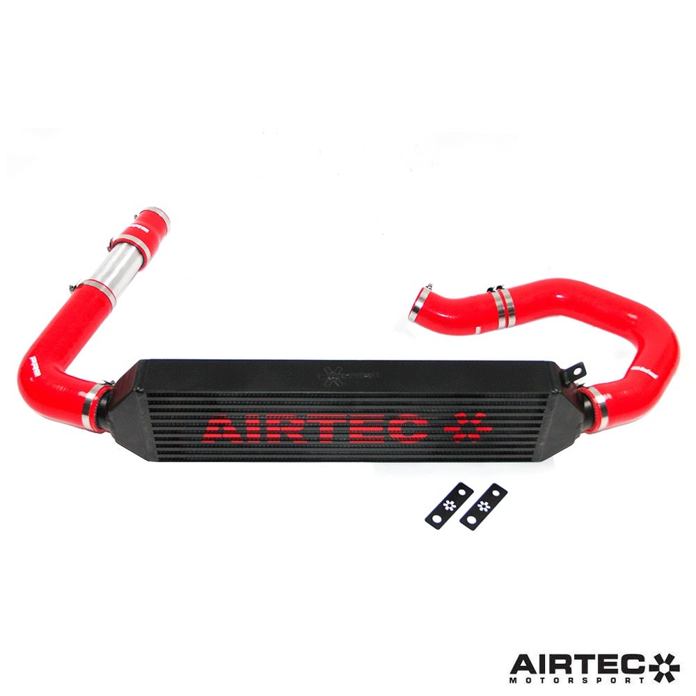[AIR-417621] AIRTEC Intercooler Upgrade for Golf Mk5 GT 1.4 Tsi - ATINTVAG24 (Blue AIRTEC Logo, Gloss Black)