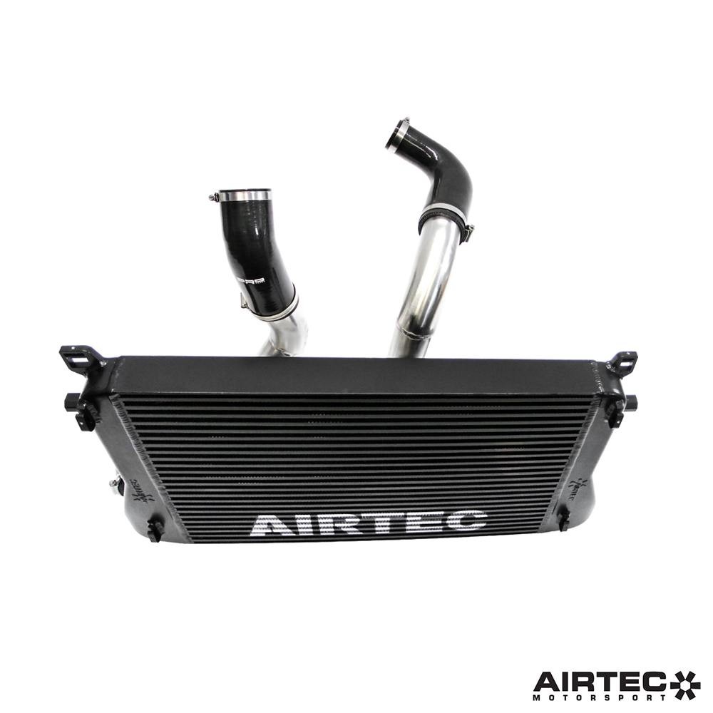 [AIR-418105] AIRTEC Motorsport EA888 MQB Platform Intercooler and Big Boost Pipe Package - ATINTVAG32 (Blue AIRTEC Logo, Gloss Black)