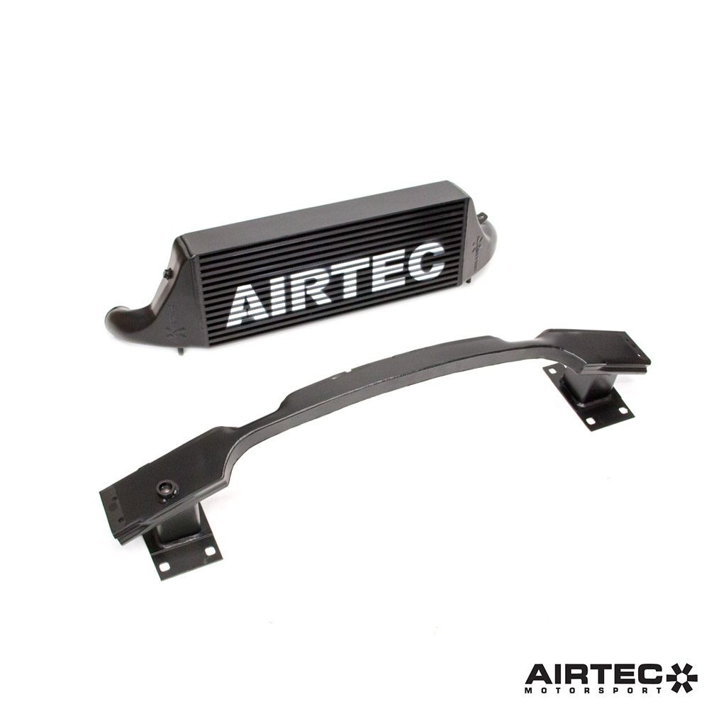 [AIR-422227] AIRTEC Motorsport Stage 2 Front Mount Intercooler for Audi TTRS 8S - ATINTVAG38 (Blue AIRTEC Logo, With Modified Crash Bar)