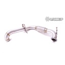 AIRTEC Motorsport de-cat downpipe for Fiesta Mk6 TDCI - ATEXHFO10