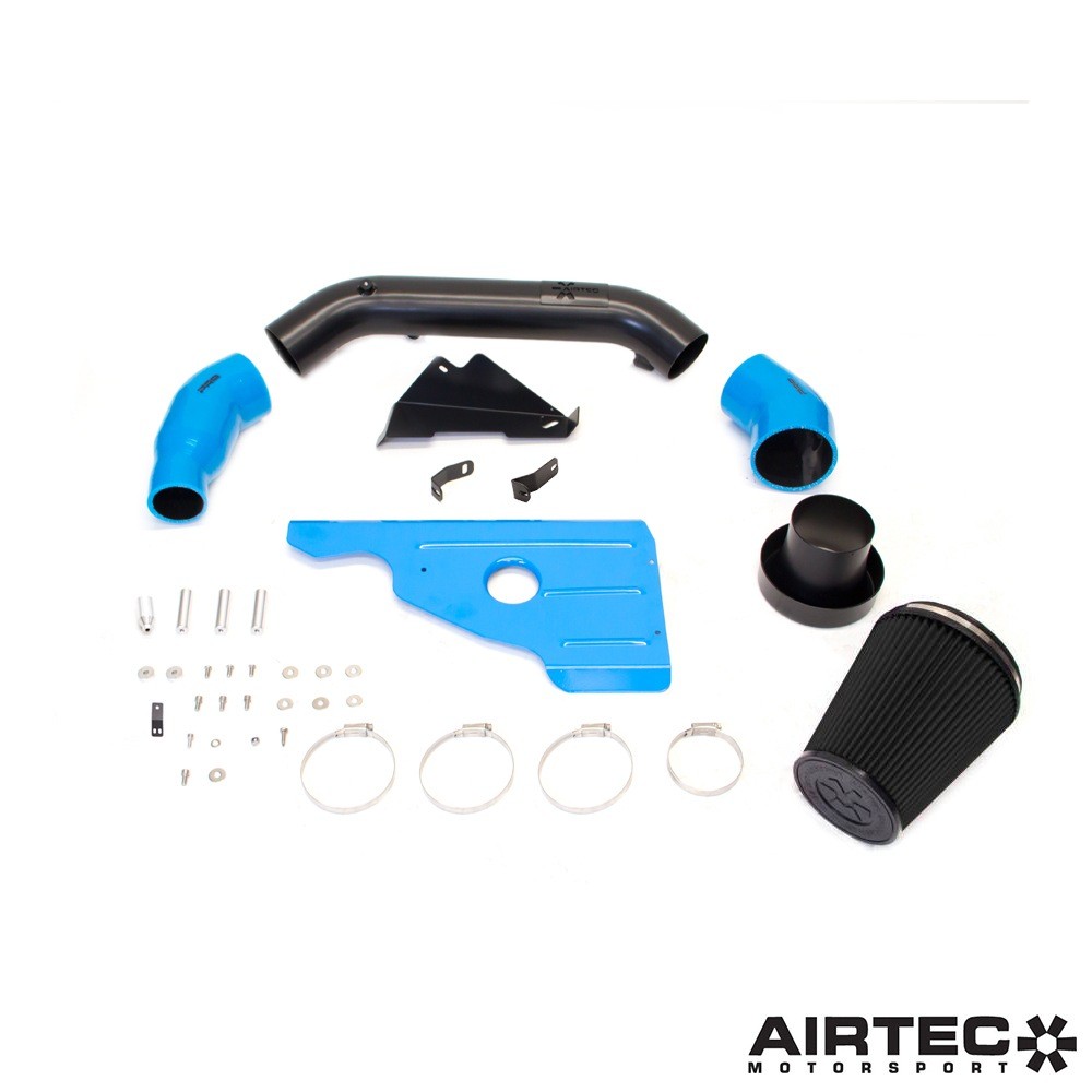 [AIR-301214] AIRTEC Motorsport Stage 3+ Induction Kit for Focus RS MK3 - ATIKFO31 (Nitrous Blue Engine Cover, Gloss Black)