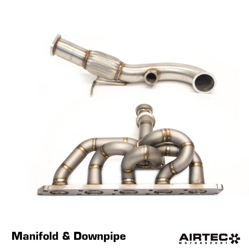 [AIR-201172] AIRTEC Motorsport Big Turbo Tubular Exhaust Manifold & Downpipe for Mk2 Focus ST & RS - ATMSFO115 (Focus Mk2 Tubular Downpipe Only)