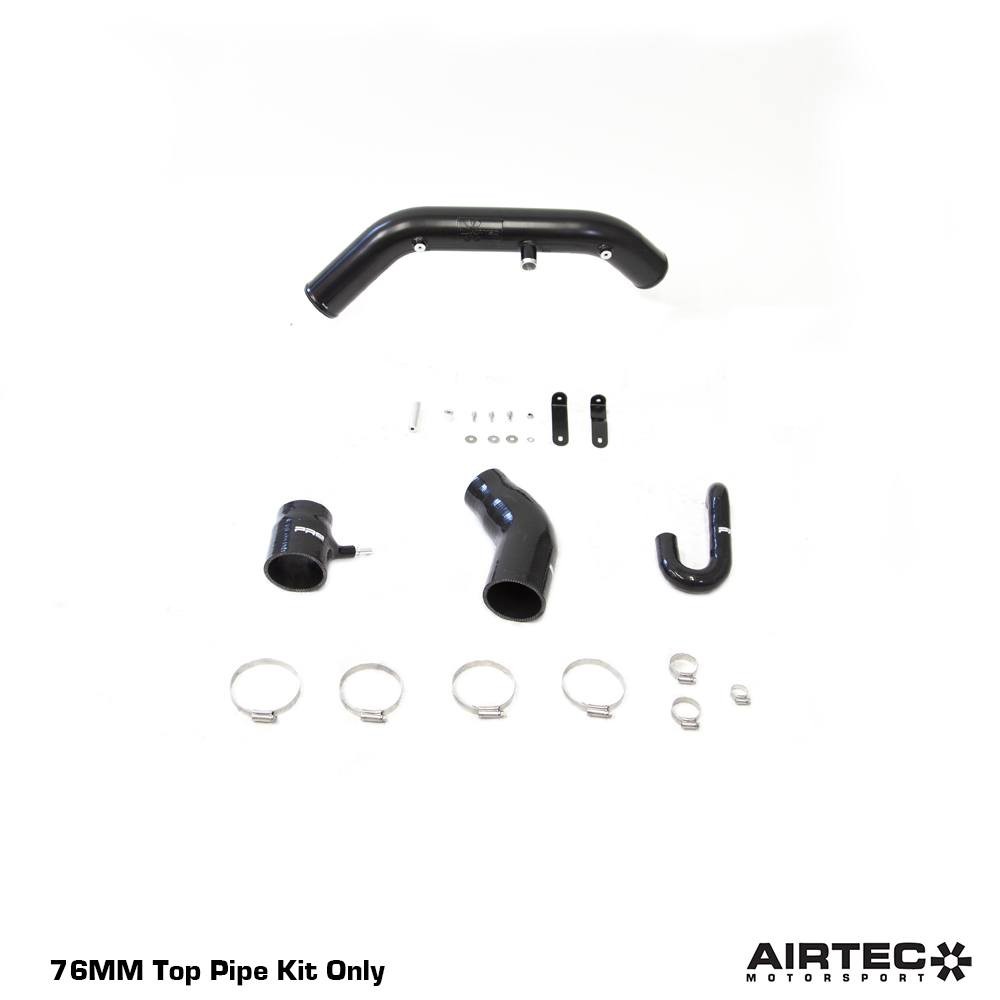 [AIR-201264] AIRTEC Motorsport 76mm Crossover Pipe for Fiesta MK7 ST180 - ATMSFO131 (76Mm Top Pipe Kit Only)