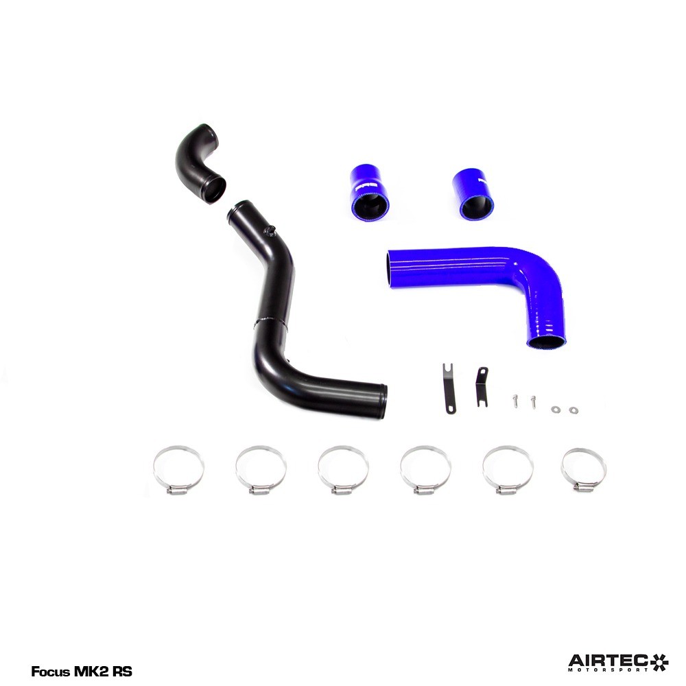 [AIR-200788] AIRTEC Motorsport 2.5-inch Big Boost Pipe Kit - Hot Side ONLY - ATMSFO88 (Frozen White)