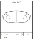 Winmax Brake Pads WR35 Compound