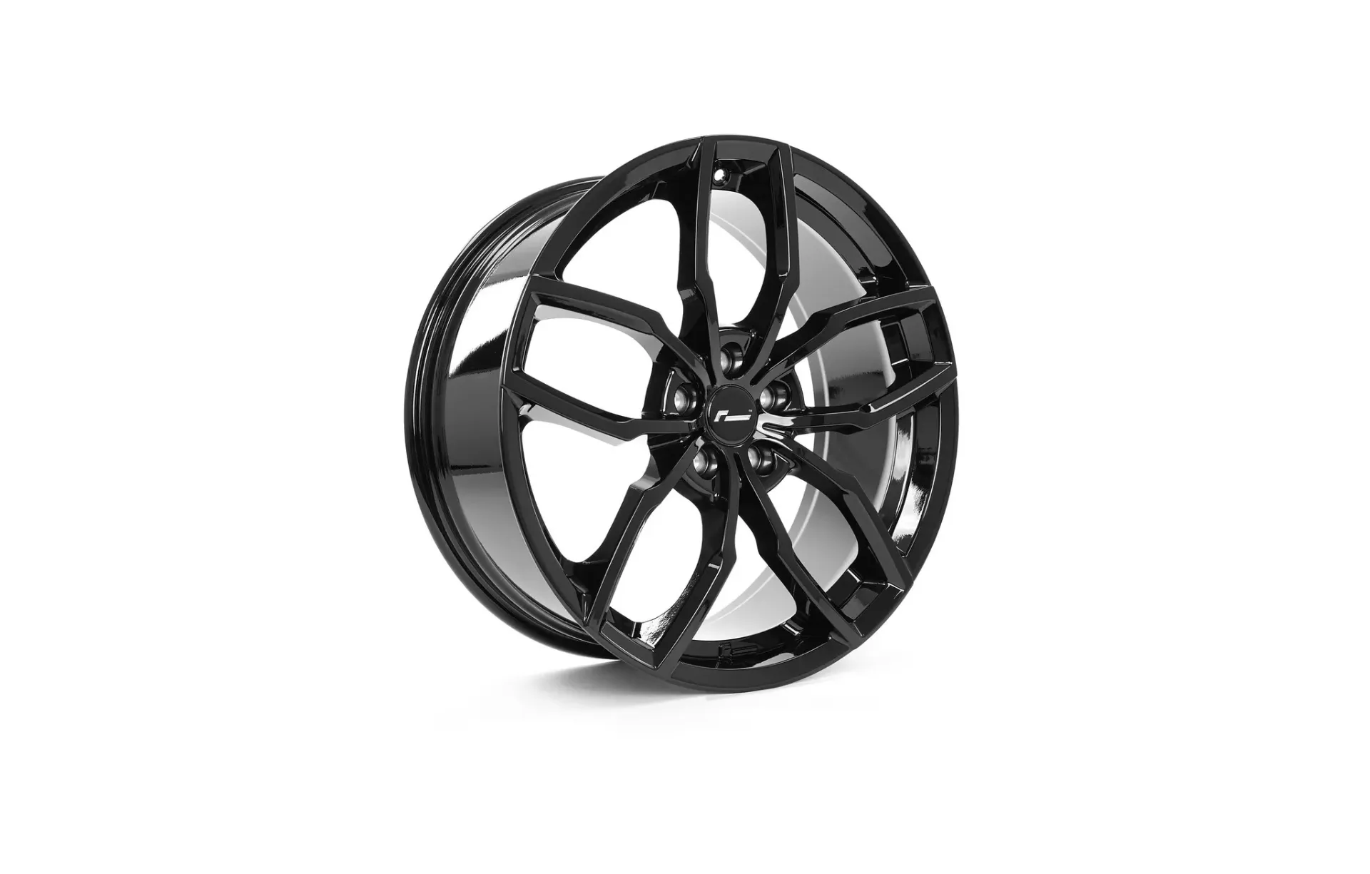 [VWR610201] Racingline 20" x 8.5" R360 Wheel - ET44 Black Single Wheel Inc Spigot