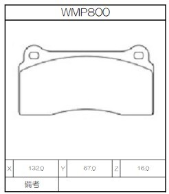 Winmax Brake Pads WR25 Compound