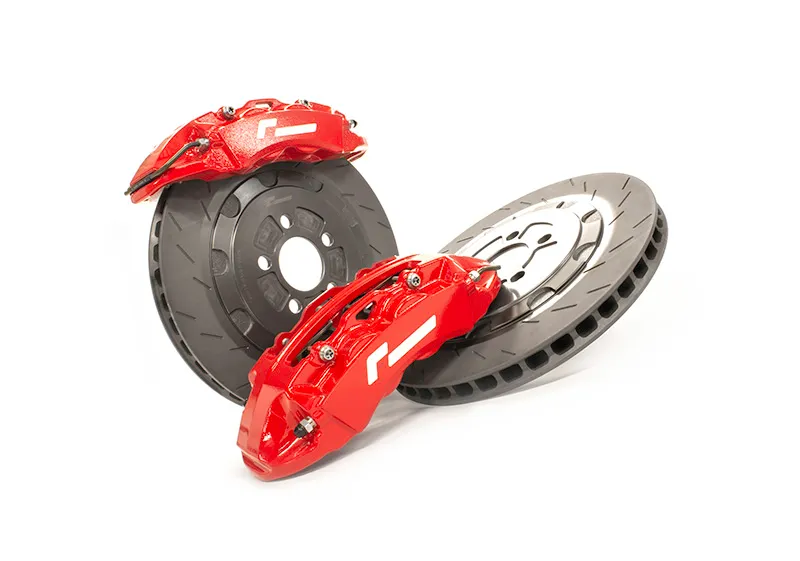 [VWR652000-RED] Racingline Stage 2 Evo Big Brake Kit 345mm 4 Pot - MQB MQBE Vermelha