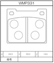 Winmax Brake Pads WR30 Compound