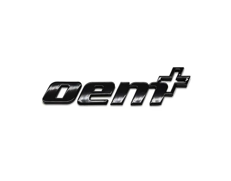 [VWR800003] Racingline Badge - OEM Plus Bla