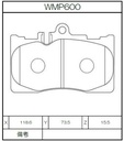 Winmax Brake Pads W6 Compound