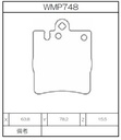 Winmax Brake Pads N151 Compound