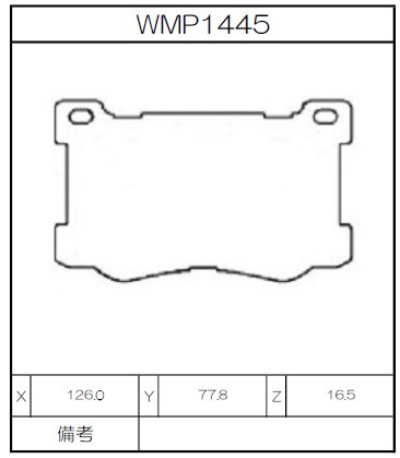 Winmax Brake Pads W2 Compound