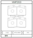 Winmax Brake Pads WR20 Compound