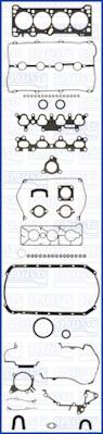 [50128100] Ajusa Complete Gasket Set Mazda 1.6L 16v - B6