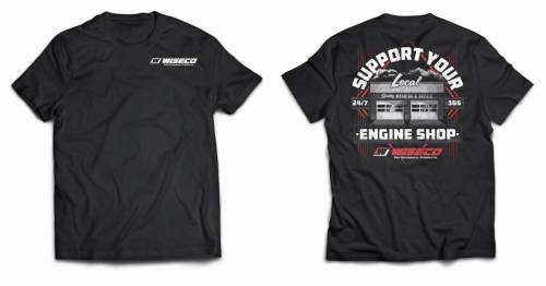 [WW9006M] Wiseco "Support Your Local Engine Shop" Shirt - M