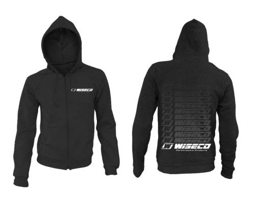 [WW9004L] Wiseco Zip Up Sweatshirt Gradient Design Size L