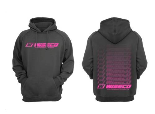 [WW9002L-P] Wiseco Pullover Sweatshirt Gradient Design Pink - L